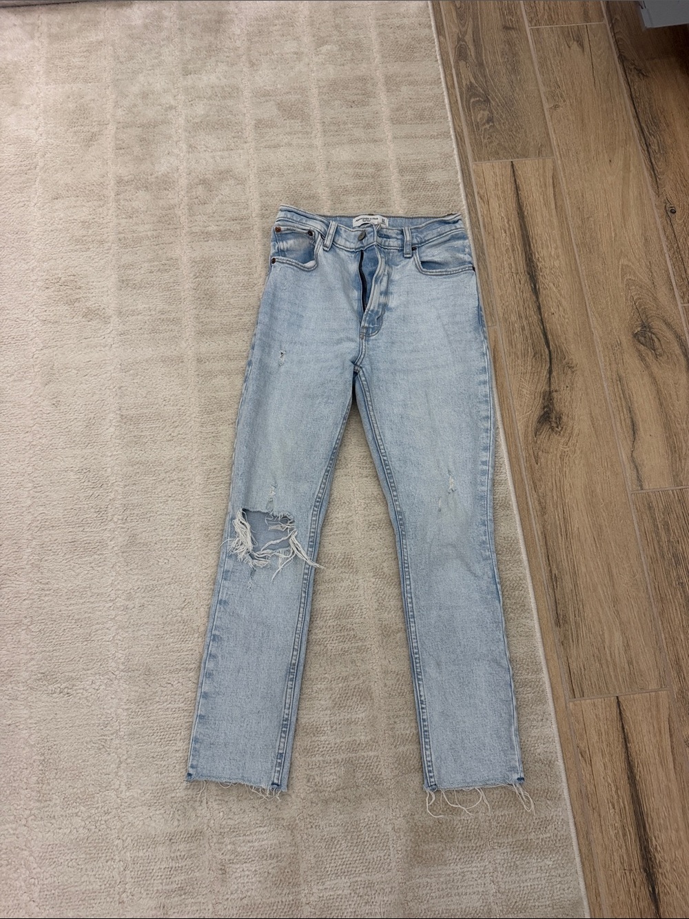 Abercrombie & Fitch the skinny high rise jeans